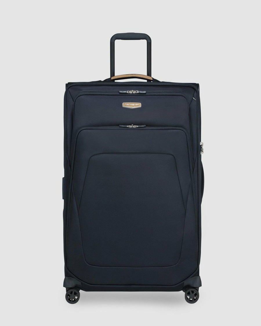 Travel And Luggage * | Samsonite Spark Sng Eco Spinner 79 Exp Eco Blue