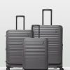 Travel Bags * | Echolac Japan Birmingham Echolac 3 Piece Luggage Set Grey