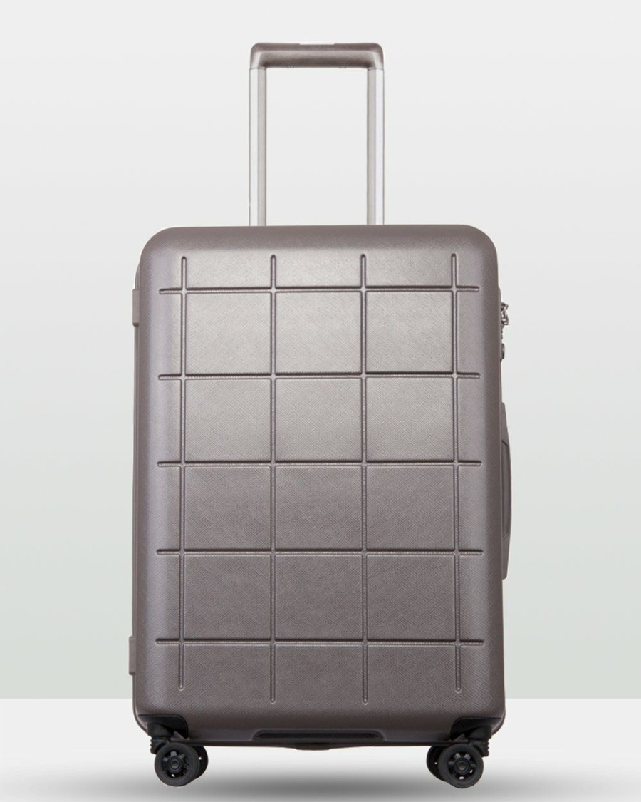 Travel Bags * | Echolac Japan Auckland Echolac Medium Case Grey