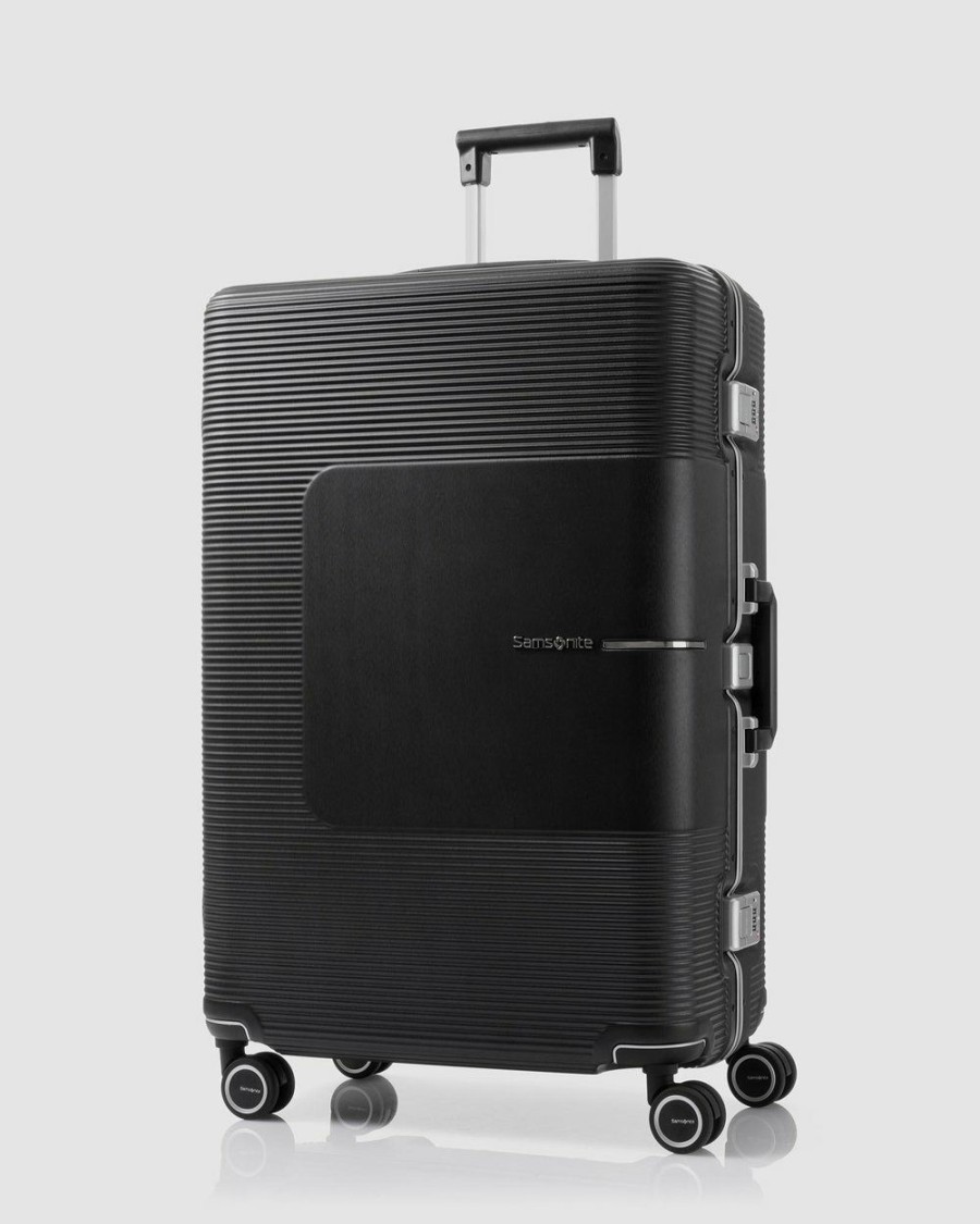 Travel And Luggage * | Samsonite Tri-Tech Spinner 76 Fr Matte Black