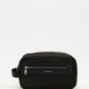 Bags * | Calvin Klein Urban Pro Washbag Ck Black