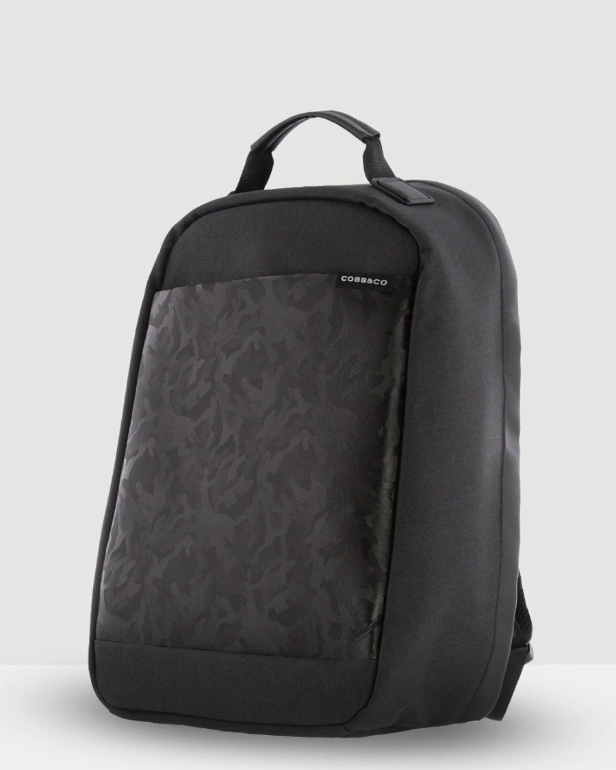 Bags * | Cobb & Co Honour Anti-Theft Backpack Black