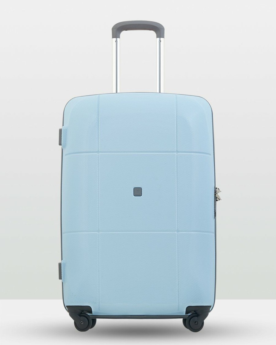 Travel And Luggage * | Echolac Japan Florence Hard Side Large Blue