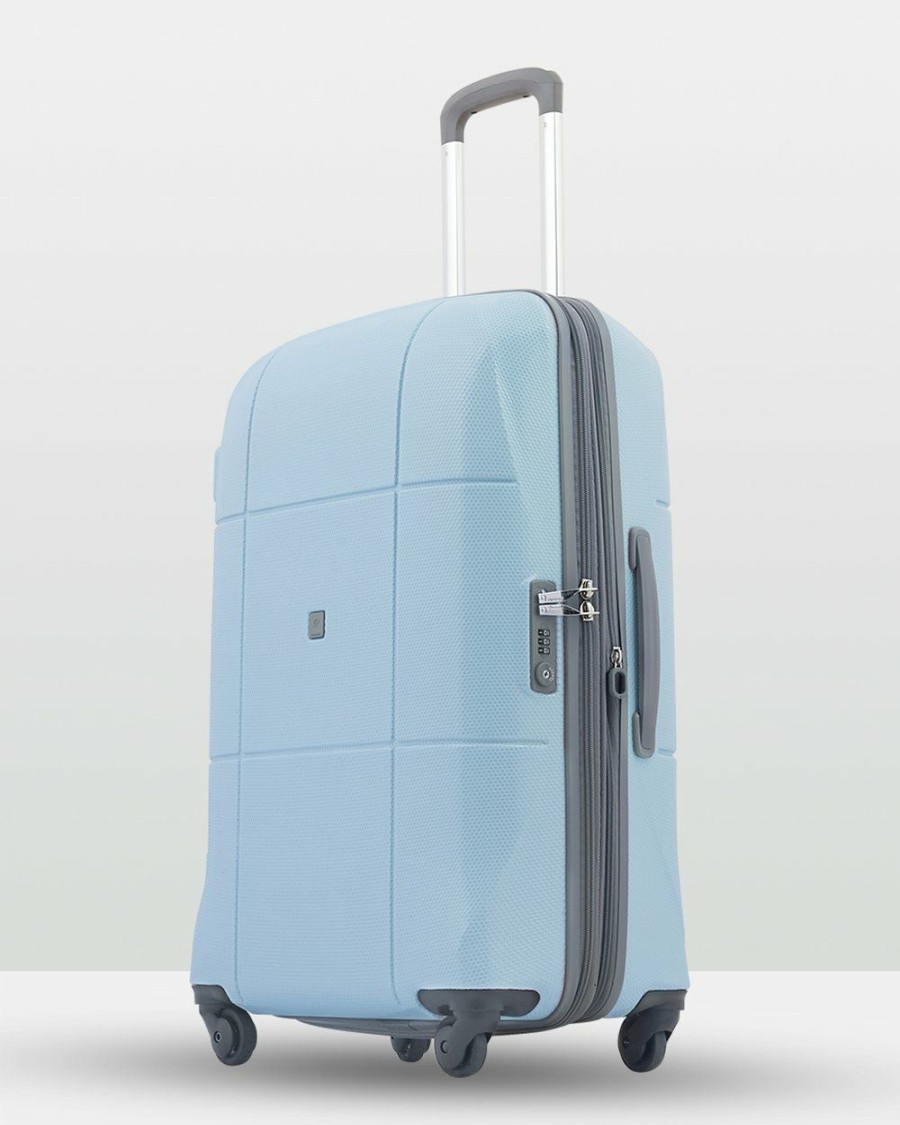 Travel And Luggage * | Echolac Japan Florence Hard Side Large Blue