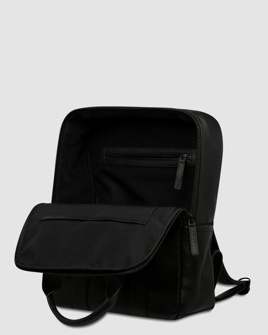 Bags * | Status Anxiety Invasion Of Privacy Backpack Black