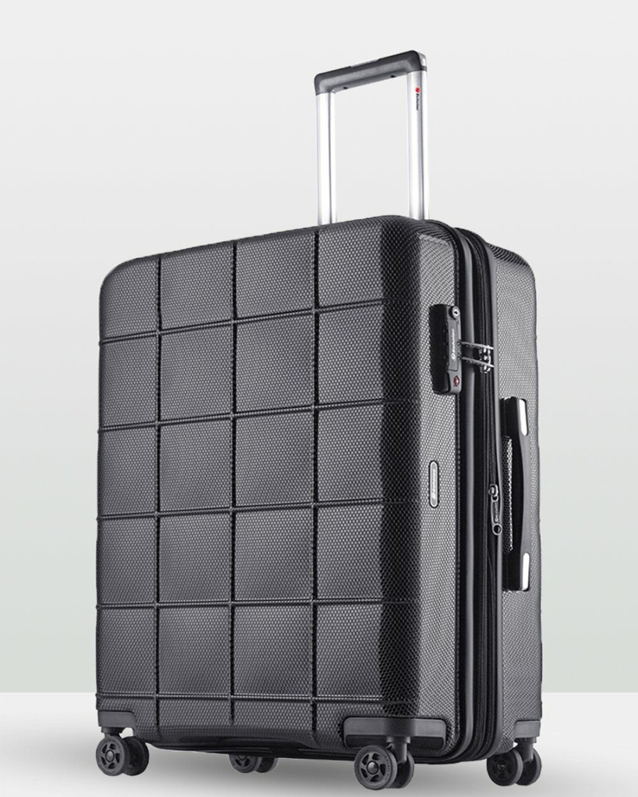 Travel Bags * | Echolac Japan Cape Town Echolac Medium Case Black