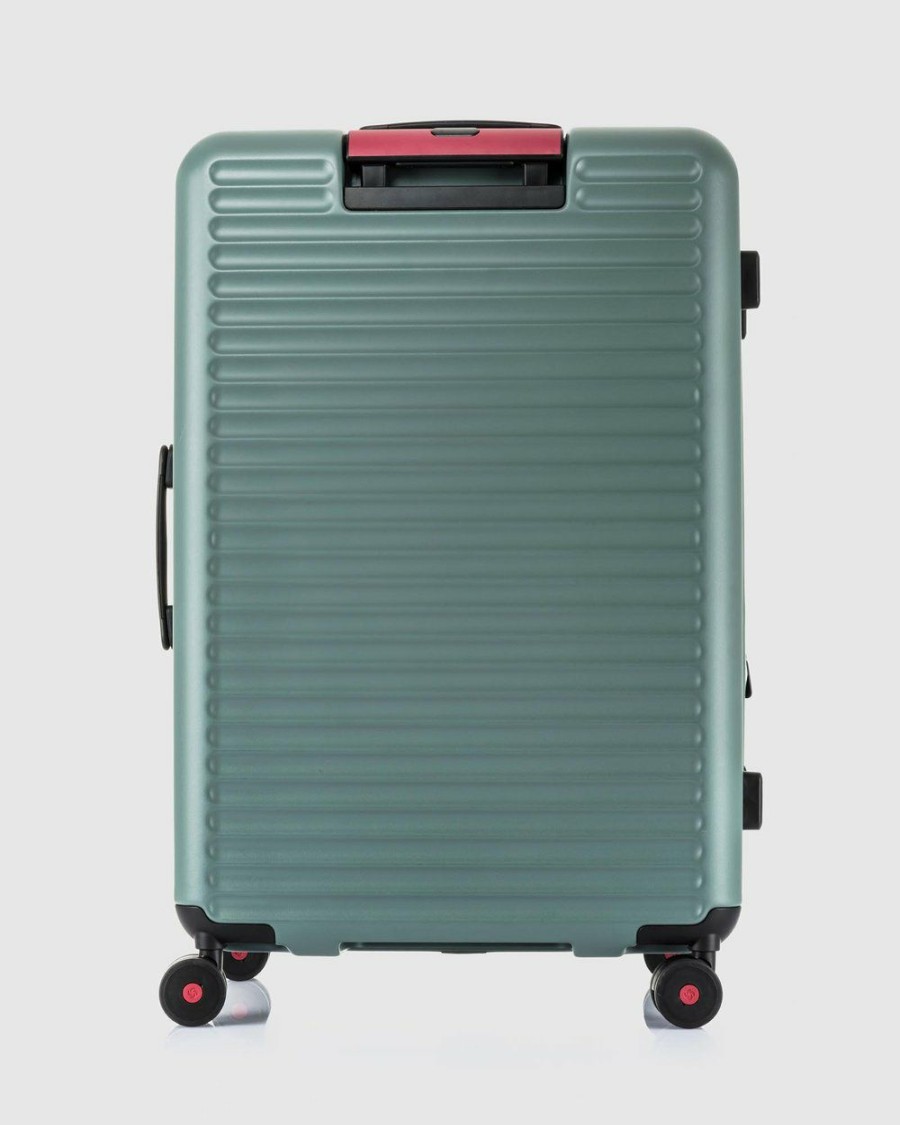 Travel And Luggage * | Samsonite Red Toiis C 75Cm Spinner Case Expandable Slate Green