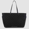 Bags * | Jett Black The Anaheim Quilted Baby Bag With Change Mat Black