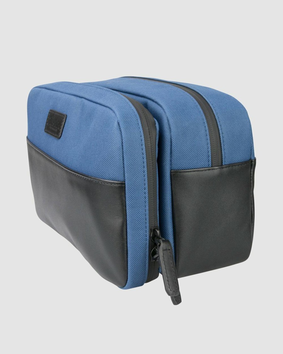 Bags * | Florsheim Ultimate Travel Pack Black/Blue