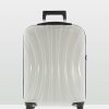 Travel And Luggage * | Cobb & Co Adelaide Luggage Medium Hardside Spinner White