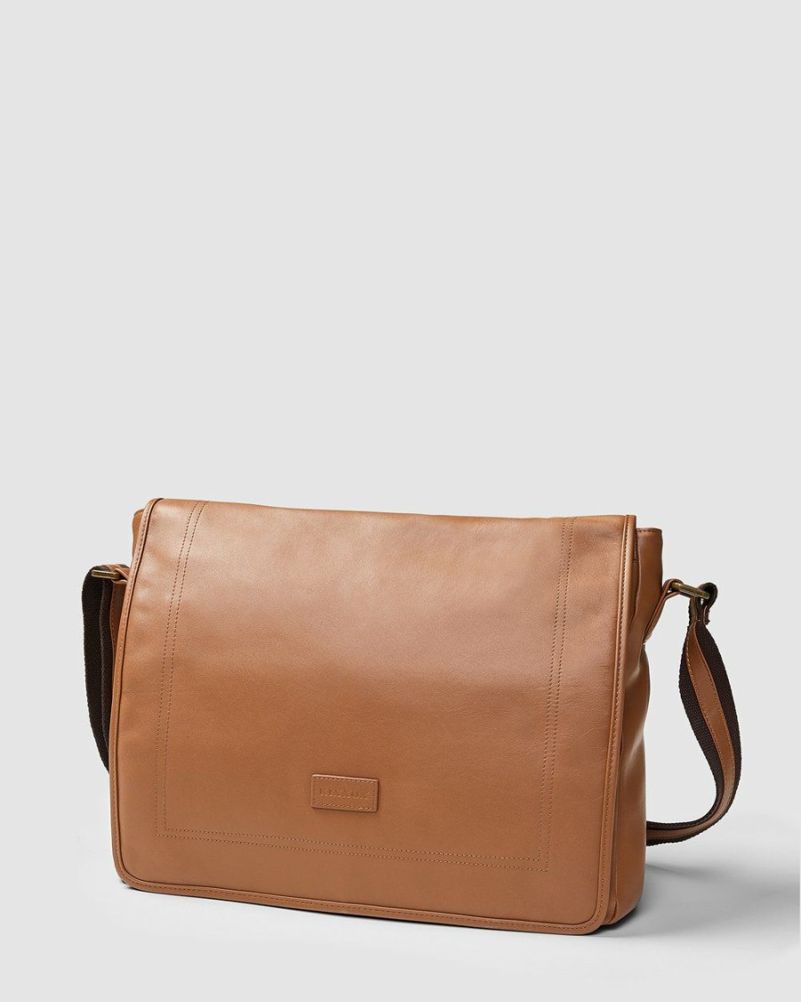 Bags * | Kinnon Hardy Satchel Tan