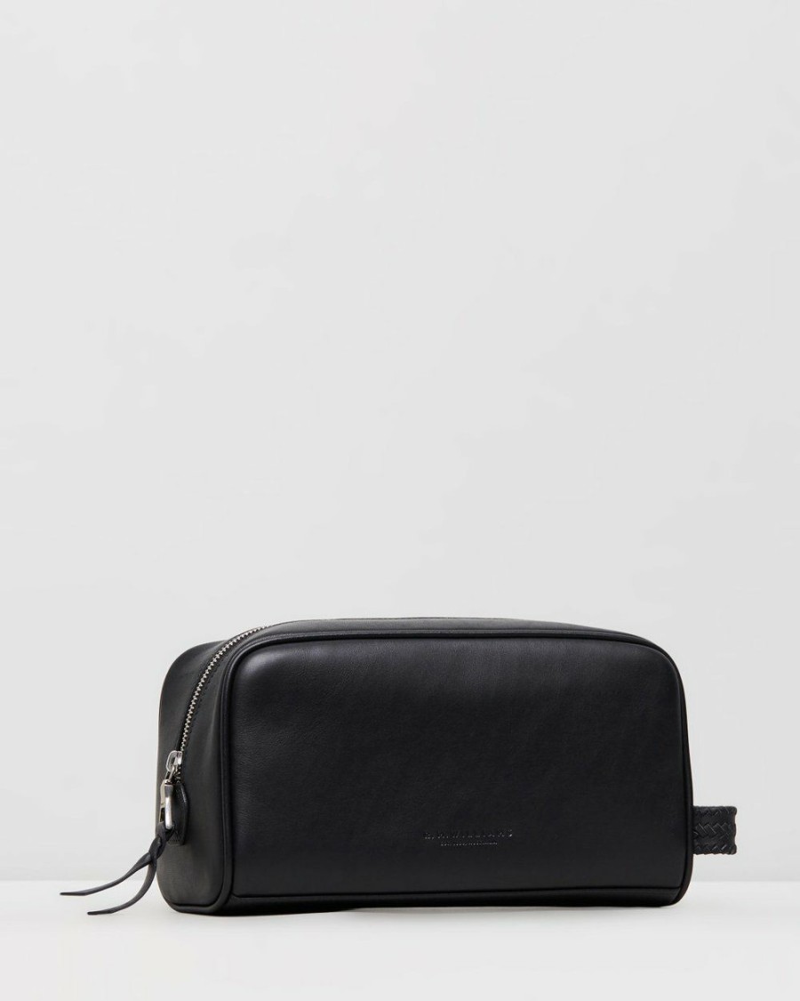 Bags * | R.M.Williams City Washbag Black