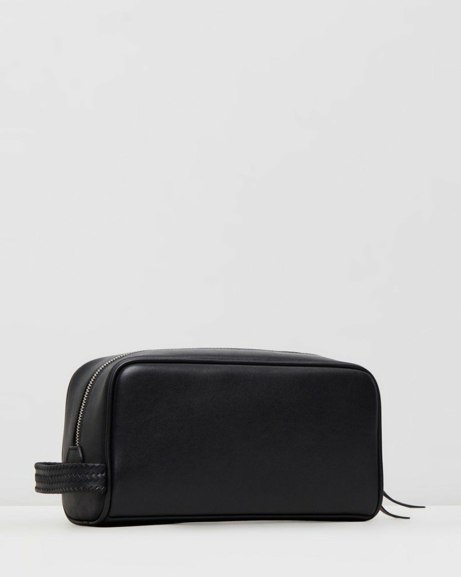 Bags * | R.M.Williams City Washbag Black