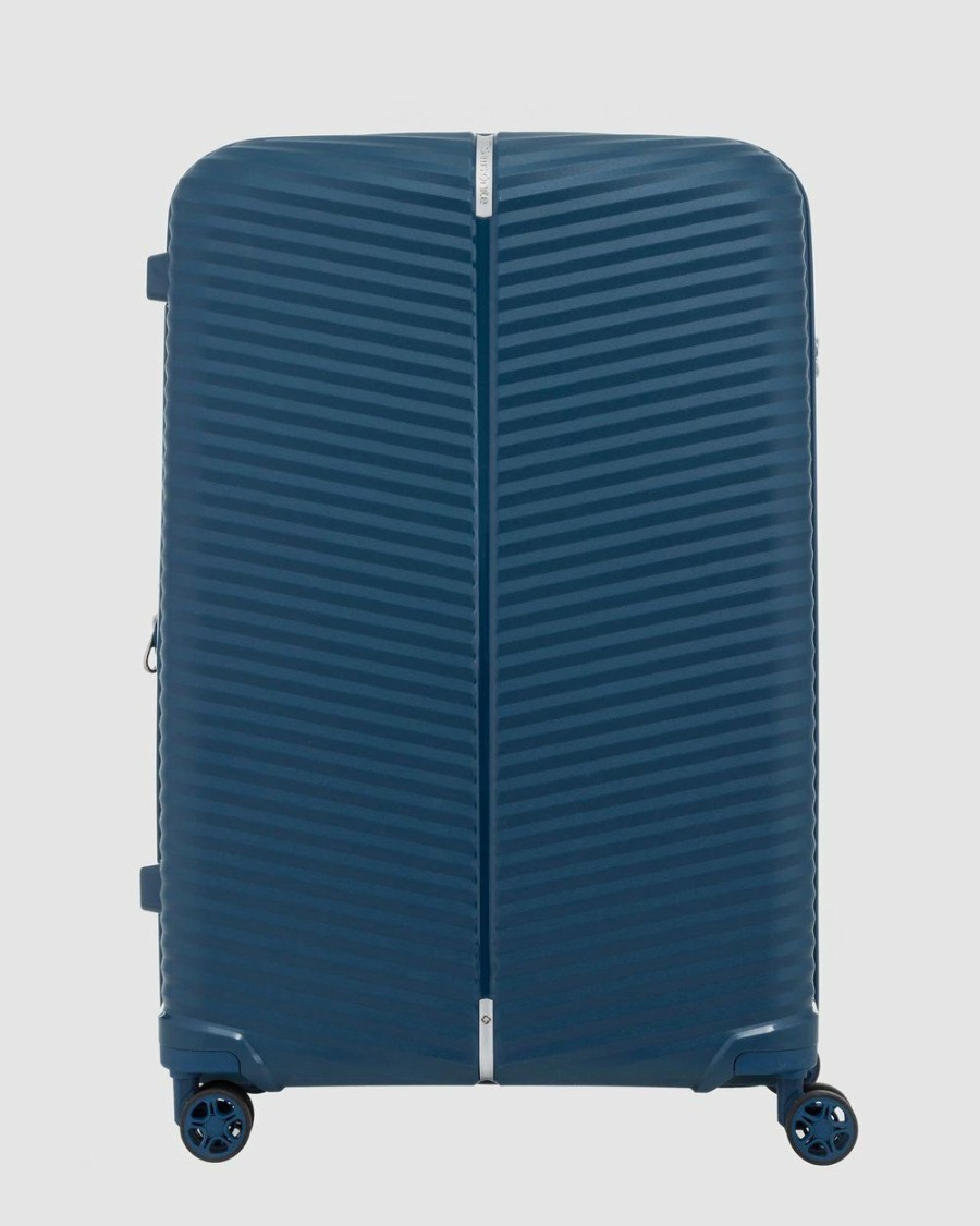 Travel And Luggage * | Samsonite Varro Spinner 75Cm Case Peacock Blue