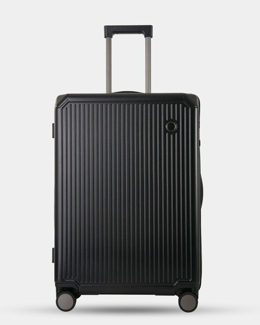 Travel Bags * | Echolac Japan Dublin Medium Case Blk