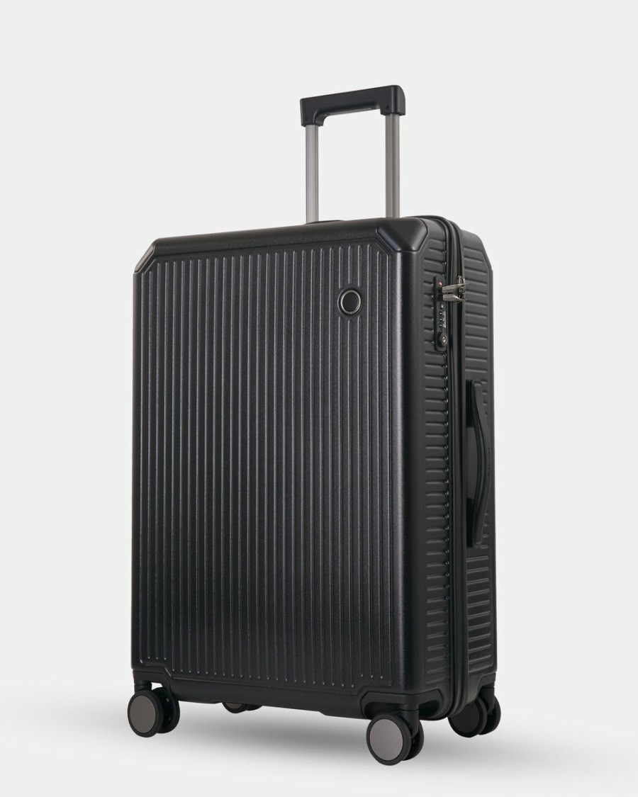 Travel Bags * | Echolac Japan Dublin Medium Case Blk