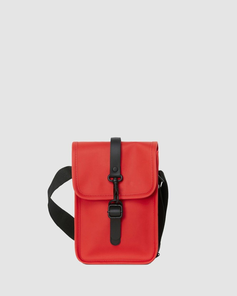 Travel And Luggage * | Rains Flight Bag Red