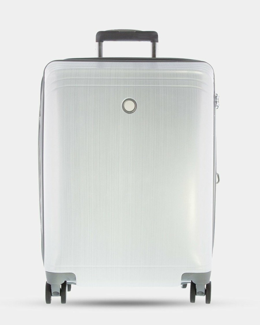 Travel Bags * | Echolac Japan Singapore Echolac Large Hardside Case White