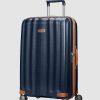 Travel And Luggage * | Samsonite Lite-Cube Dlx 76Cm Spinner Midnight Blue