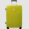 Travel And Luggage * | Jett Black Carbon Yellow Series Large Suitcase