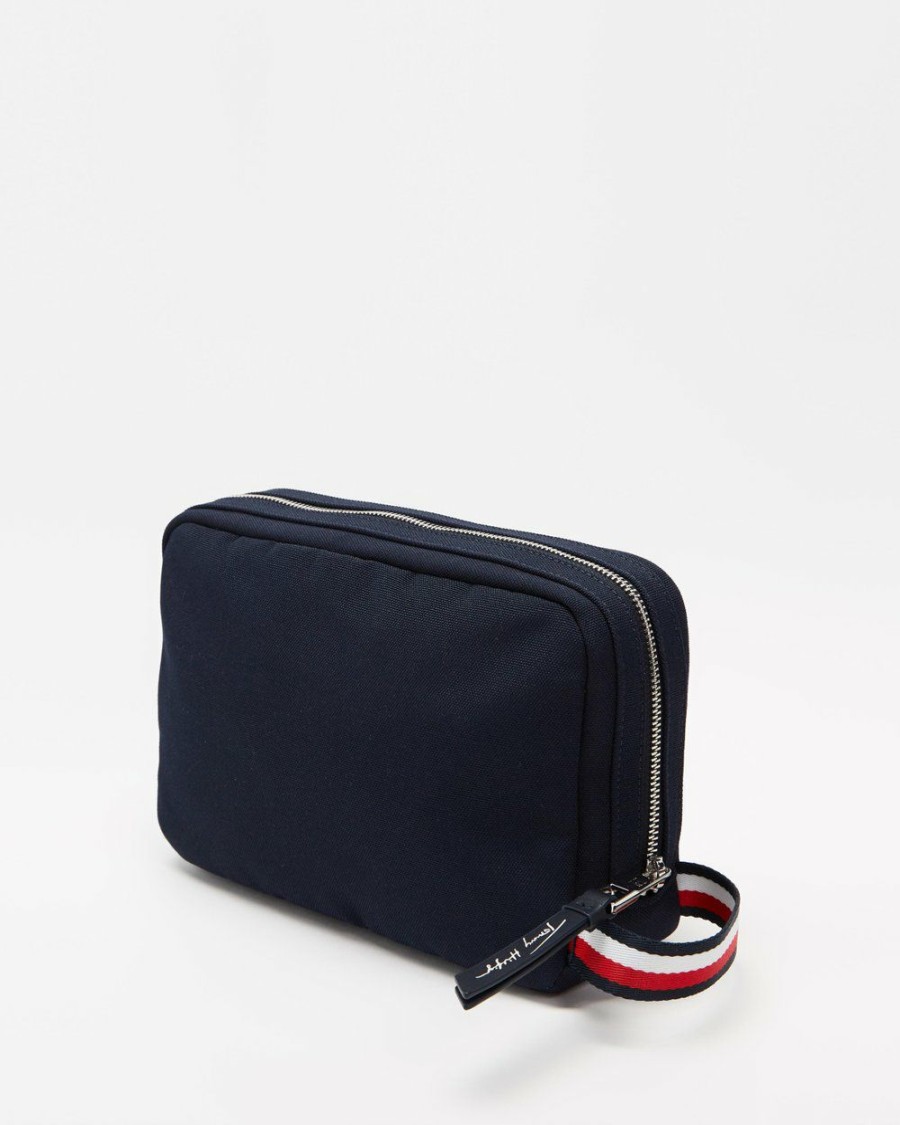 Bags * | Tommy Hilfiger Signature Washbag Desert Sky