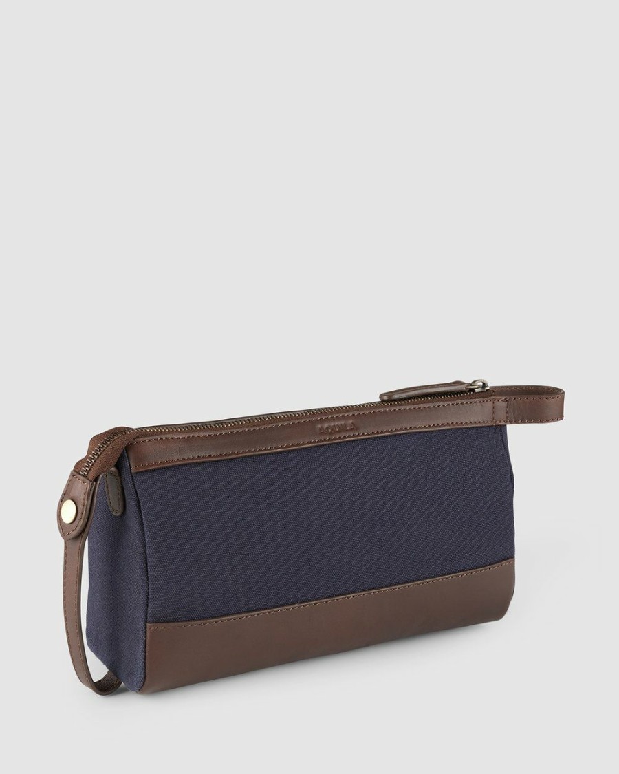 Travel Bags * | Aquila Cruiser Wash Bag Navy