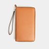 Travel And Luggage * | Globite Leather Portfolio Wallet With Rfid Flinders Tan