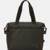 Bags * | Storksak Eco Travel Expandable Tote Black