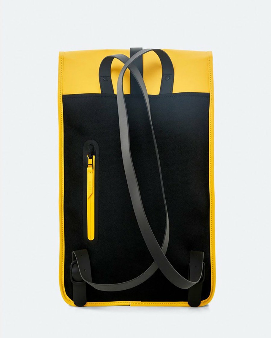 Bags * | Rains Backpack Yellow