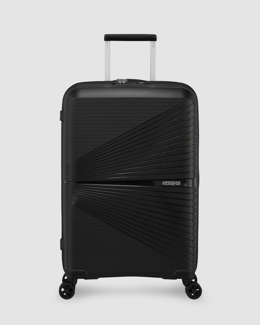 Travel And Luggage * | American Tourister Airconic Spinner 67/24 Tsa Onyx Black