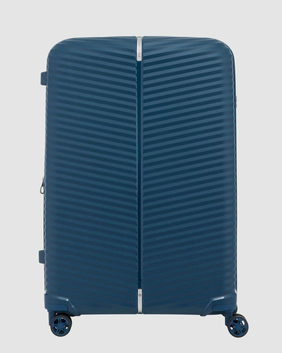 Travel And Luggage * | Samsonite Varro Spinner 68Cm Case Peacock Blue