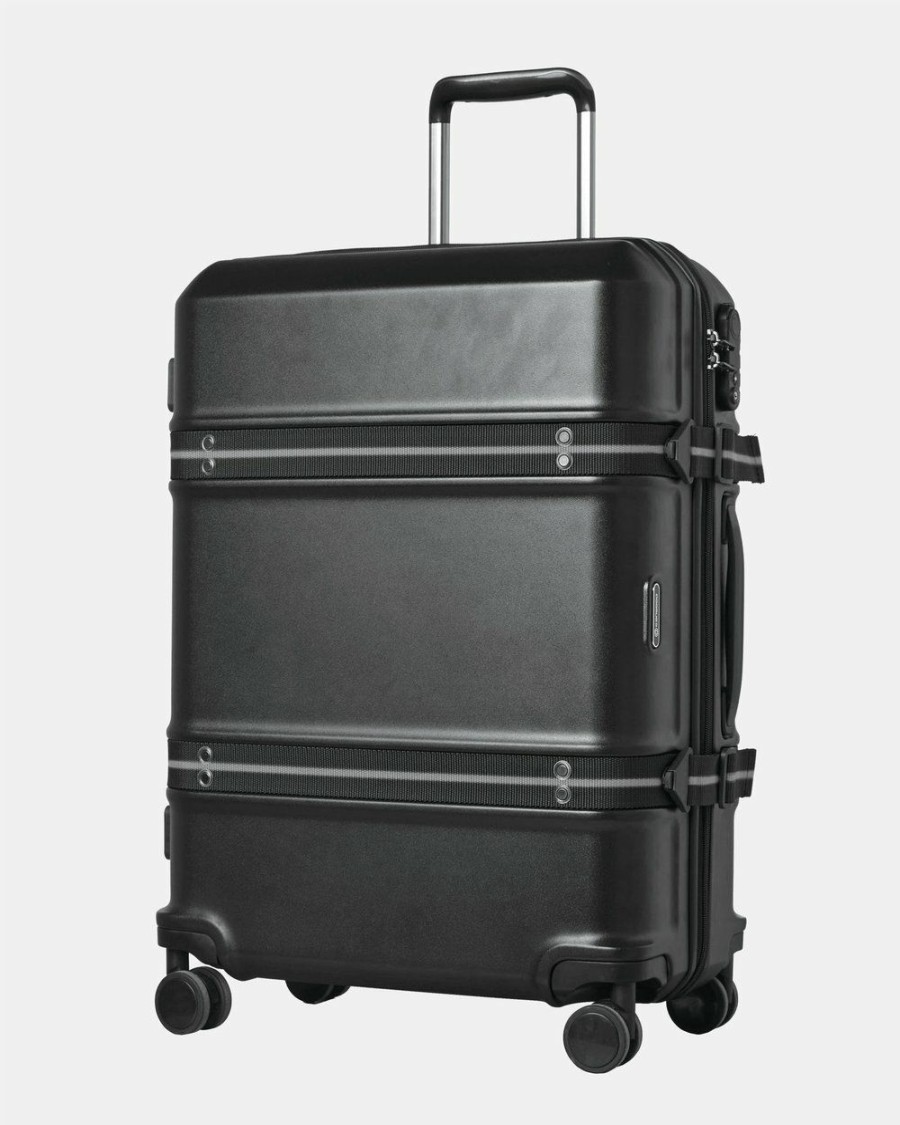 Travel And Luggage * | Cobb & Co Sydney Polycarbonate On-Board Hard Side Case Black