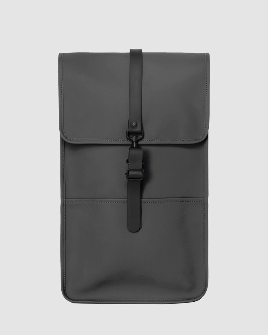 Bags * | Rains Backpack Charcoal