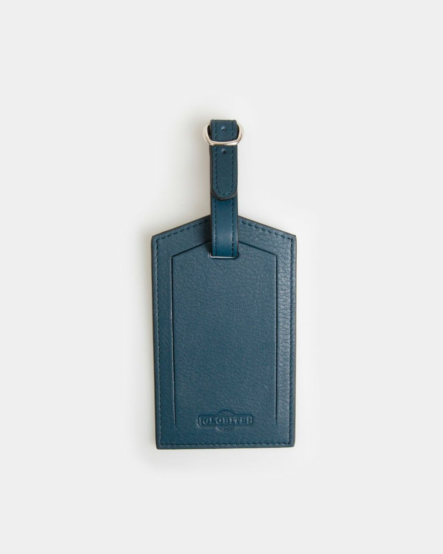 Travel Bags * | Globite Leather Luggage Identifier Wentworth Falls Blue