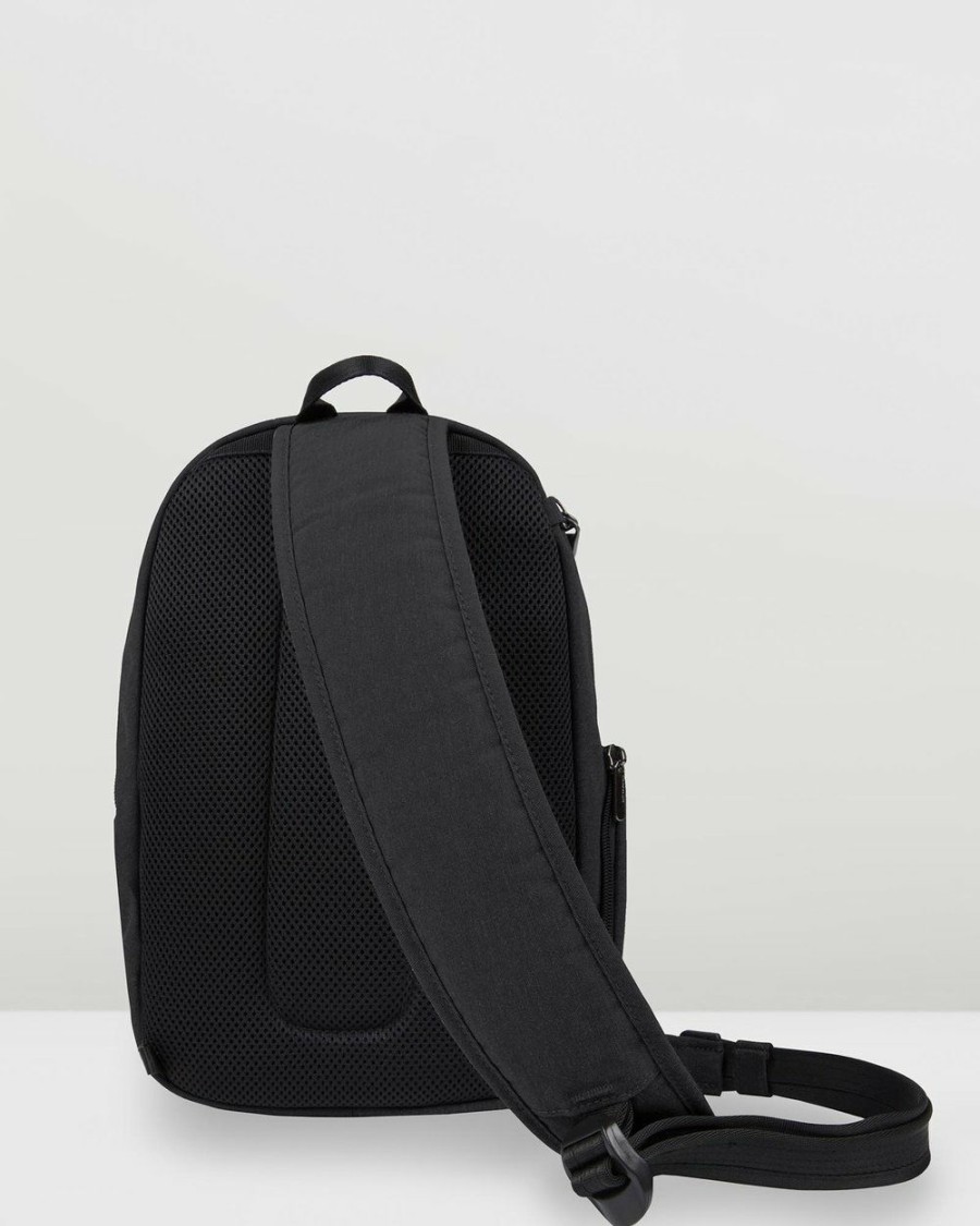 Bags * | Travelon Metro Sling Backpack Black