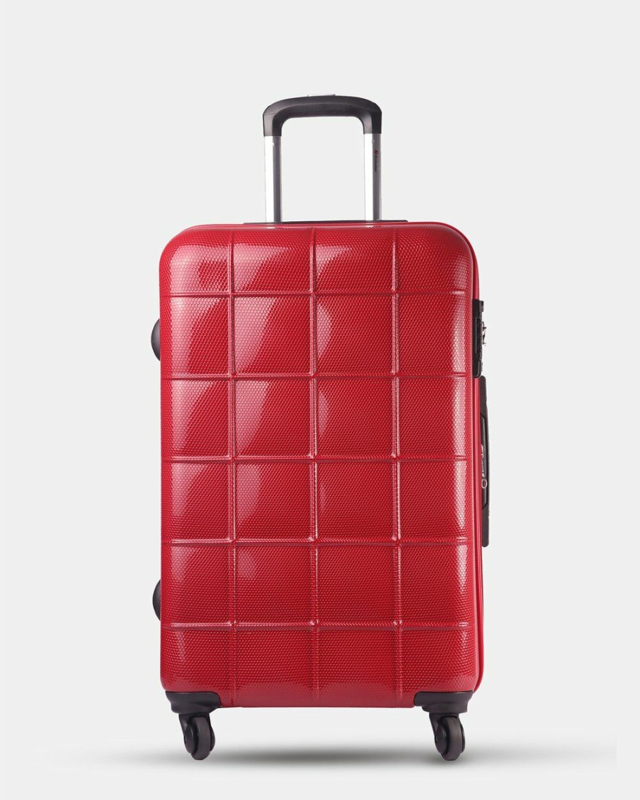 Travel Bags * | Echolac Japan Durban Echolac Medium Hard Side Case Red