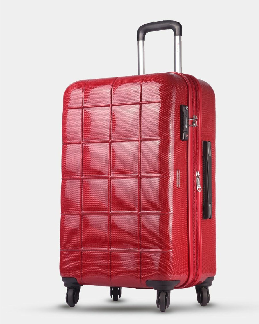 Travel Bags * | Echolac Japan Durban Echolac Medium Hard Side Case Red