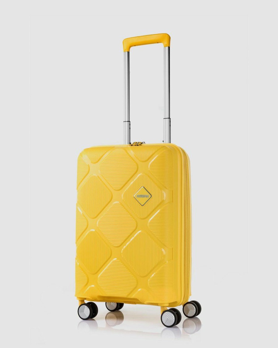 Travel And Luggage * | American Tourister Instagon Spinner 55/20 Lemon Chrome