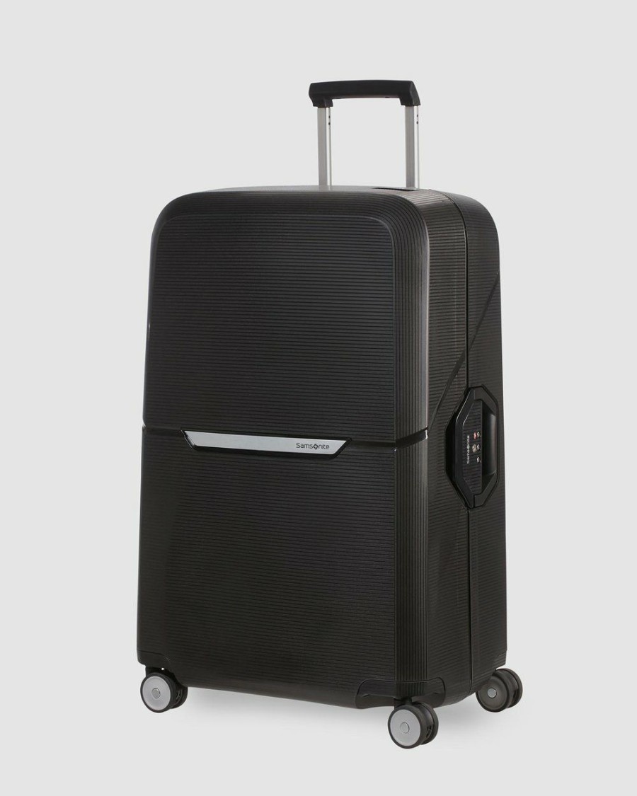 Travel And Luggage * | Samsonite Magnum Spinner 75 Black