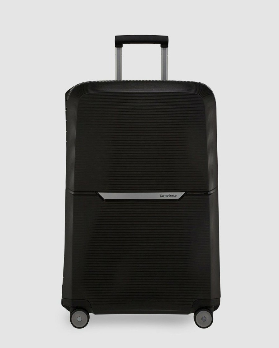 Travel And Luggage * | Samsonite Magnum Spinner 75 Black