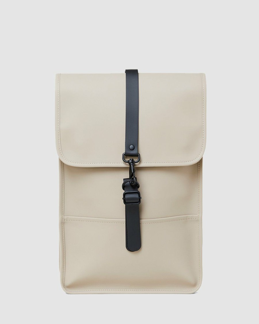 Bags * | Rains Backpack Mini Beige