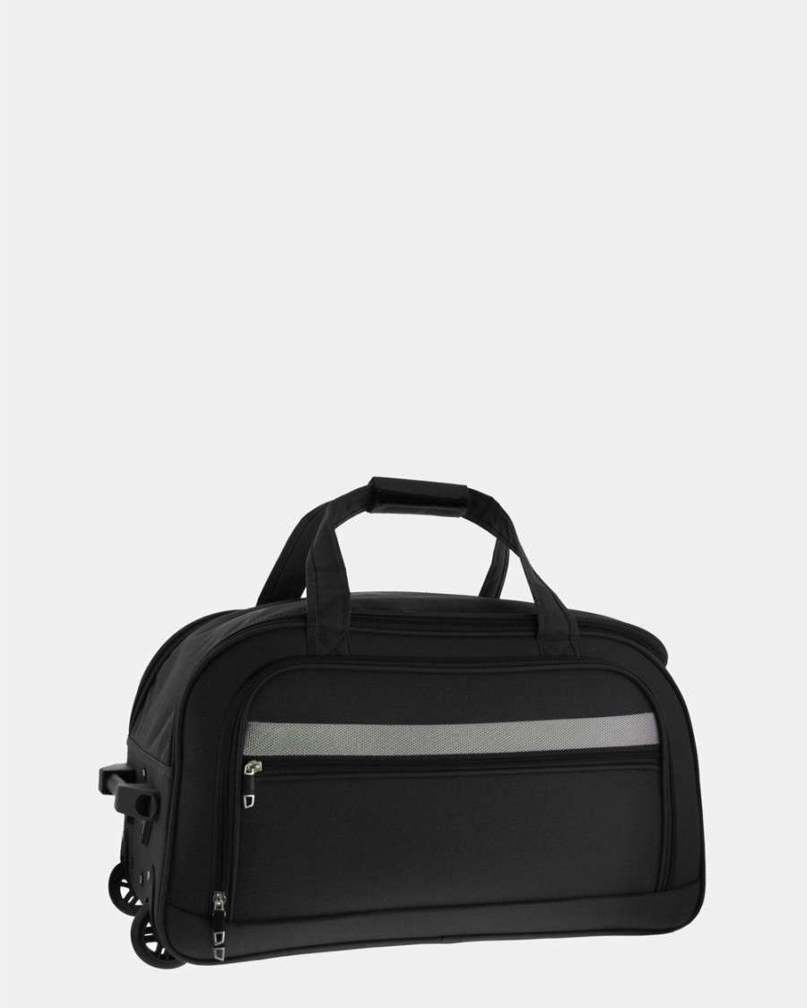 Travel And Luggage * | Cobb & Co Devonport Small Wheel Bag Black