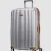 Travel And Luggage * | Samsonite Lite-Cube Dlx 82Cm Spinner Aluminium