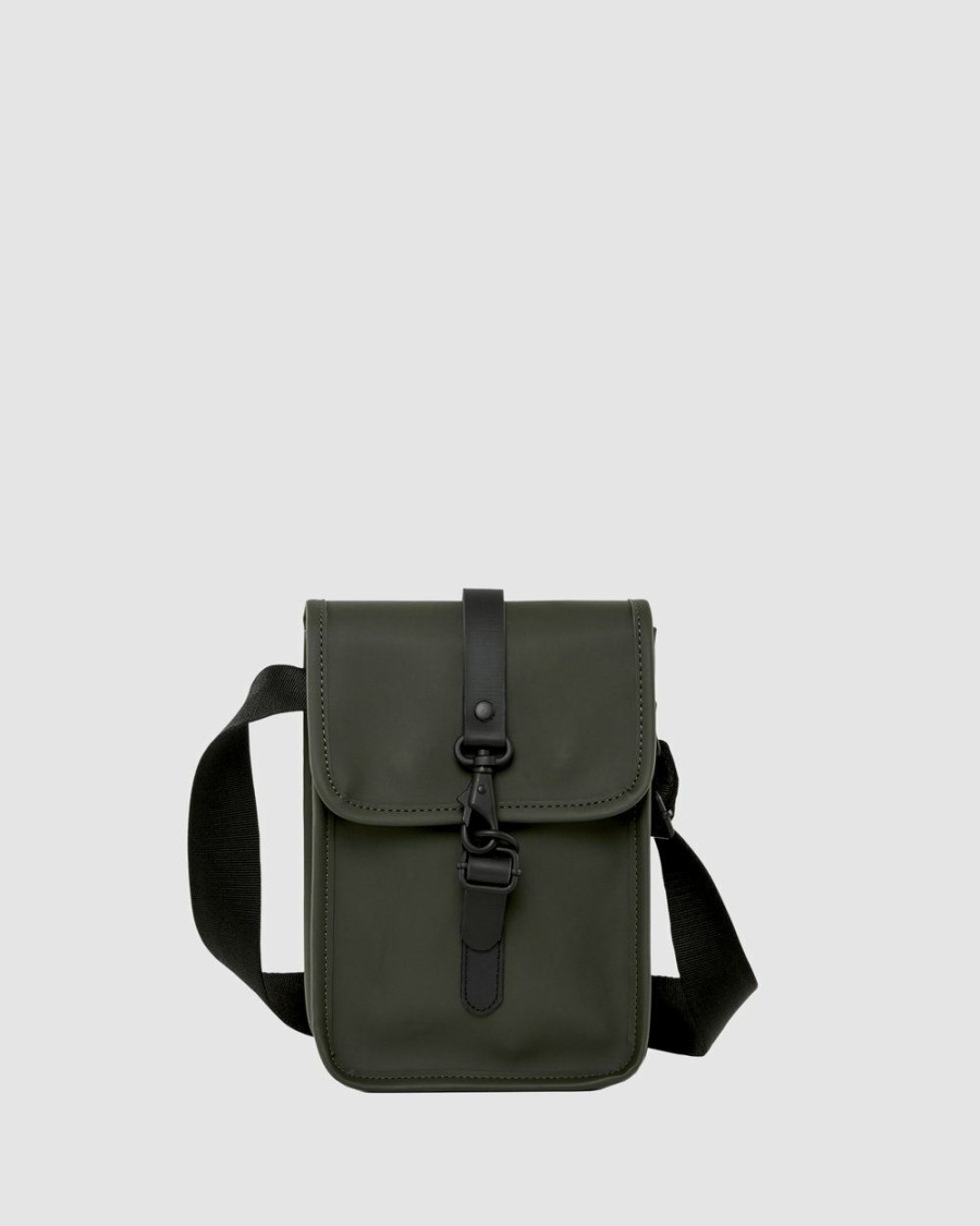 Travel And Luggage * | Rains Flight Bag Green