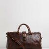 Bags * | Republic Of Florence Amerigo Duffle Bag Chocolate