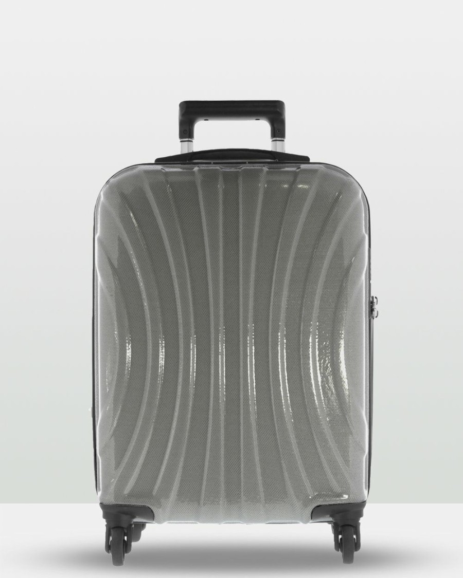 Travel And Luggage * | Cobb & Co Adelaide Luggage 3 Piece Hardside Spinner Grey