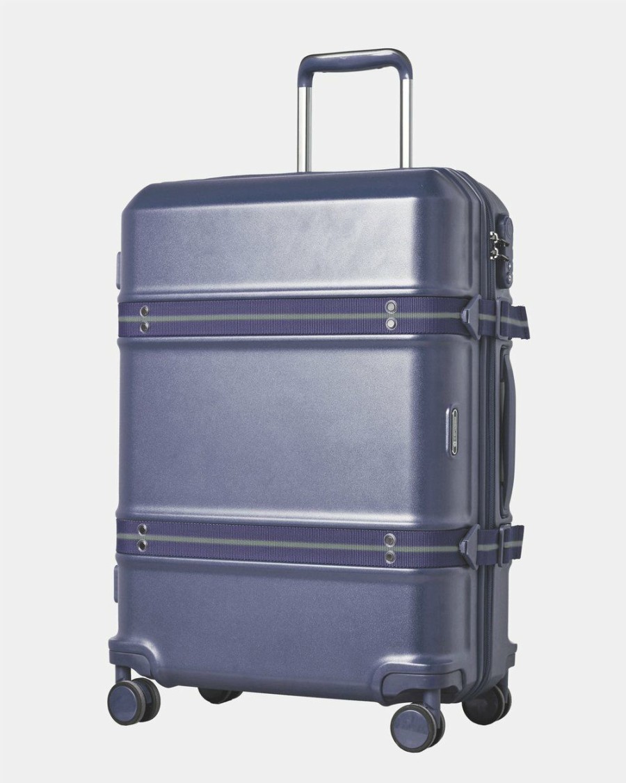 Travel And Luggage * | Cobb & Co Sydney Polycarbonate On-Board Hard Side Case Blue