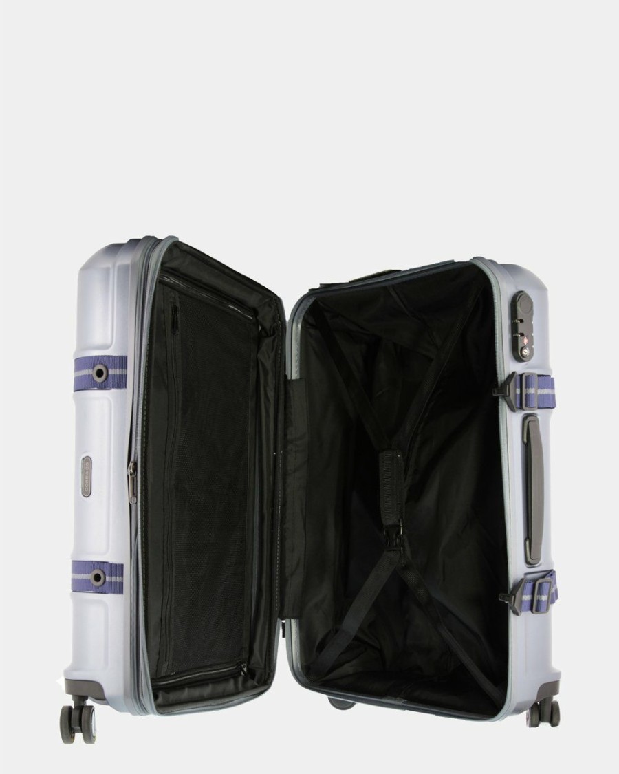 Travel And Luggage * | Cobb & Co Sydney Polycarbonate On-Board Hard Side Case Blue