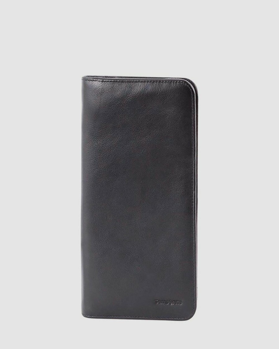 Travel And Luggage * | Samsonite Executive Travel Wallet Black