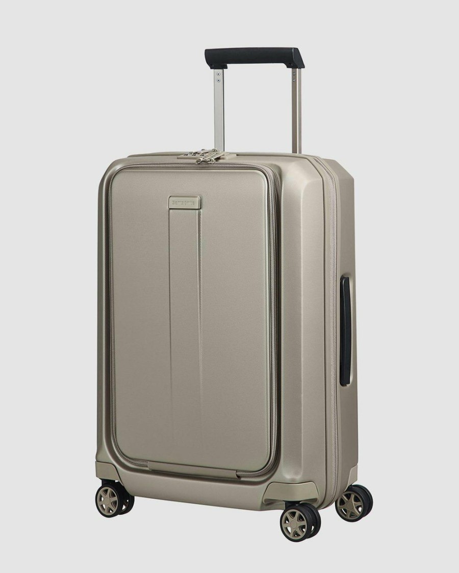 Travel And Luggage * | Samsonite Prodigy 55Cm Spinner Ivory Gold